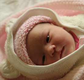 Zoe is here at last!