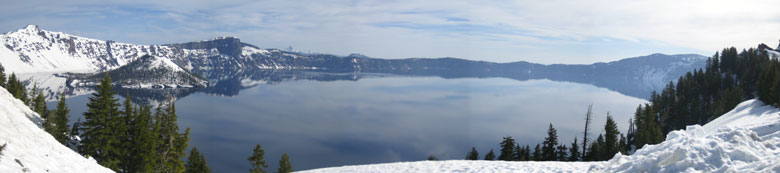 Pacific Northwest Crater Lake Panoramic